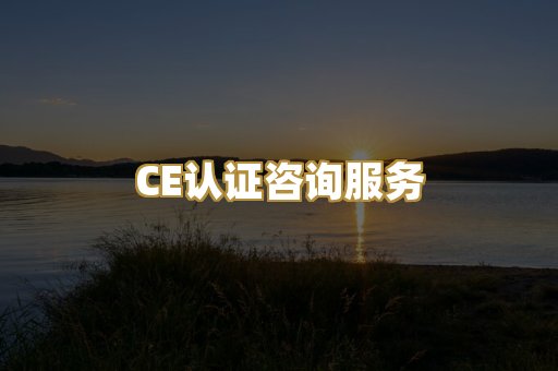 CE认证咨询服务